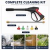 Pressure Washer Spray Gun for Car Cleaning – Adjustable Wand