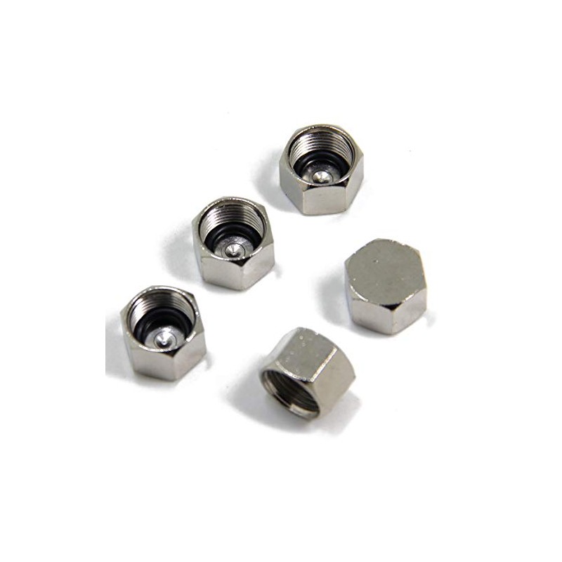 Ancable 5-Pack F Type Weather Caps Outside Waterproof Dustproof Cover