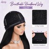 Layered Headband Wig Long Straight Headband Wigs for Black Women