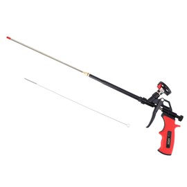 DAFEIKE Spray Foam Gun Extended Foam Gun Insulation 25inch Foam Spray Gun Teflon Foam Dispensing Gun Expanding Pu Foam Gun pistola de foam, Red