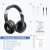 FAAEAL Bluetooth Headset,ANC Noise Cancellation Wireless Headphones Over Ear with