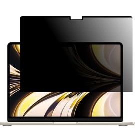 LOE Macbook Air 13.6 M2 Anti-Peeping Protective Film, Filter/Privacy Protection, Blue Light Cut, Magnetic, Anti-Glare, Anti-Glare (MacBook Air 13.6-inch 2022 Model)