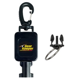 Gear Keeper Compact Scuba Diving Console - HD Rotating Snap Clip - RT4 Series Scuba Gear for Securing at Hip/Chest - Durable Diving Equipment - 18” Extension 24 oz Retraction - USA Made
