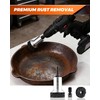 Wheel Brake Hub Cleaning Disc,Cleaner Resurfacing Tool Metel Hub Drill