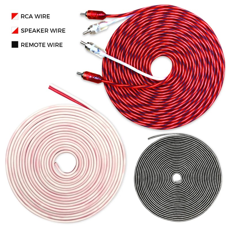 CT Sounds 4 Gauge 1500 Watt CCA Amp Wiring Kit