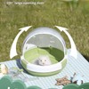 Hamster Carrier Cage with Lovely Cover and Chain Portable Cages