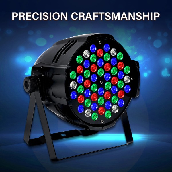 TCFUNDY 180W Par Light RGBW 4in1 LED DMX Stage DJ