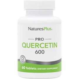 Fatigue dry rhinitis supplement Naturals Plus Pro Quercetin 600mg 60 tablets Non-GMO Vegan Gluten Free 60 servings / 피로 건 비염 영양제 내추럴스 플러스 프로 케르세틴 600mg 60정 유전자 변형되지 않은 비건 글루텐 프리 60인분