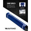 Buttendz Fusion Z Hockey Stick Replacement Grip - Reusable Design,