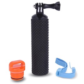 Floating Selfie Stick Bobber for GOPRO Universal Buoy for Sports Cameras Orange - Black