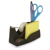 Officemate DeLuxe Tape Dispenser with 3 Extra Storage Compartments