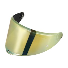 JQF Gear K6 Helmet Shield Visor Replacement Face Shield Compatible with K6 K6S Motorcycle Helmet Accessories (Chrome Gold)