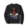 Taurus Queen Zodiac Crown Savage Petty Afro Regal Sweatshirt