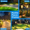 ILANCK 12 Pack Solar Lights Outdoor, Solar Pathway Lights Waterproof