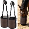 Horse Feed Bag for Grain, Breathable Muzzle Feed Bags for