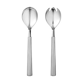 Georg Jensen Bernadotte Salad Set, Stainless Steel