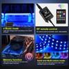 Nilight 3PCS 60 Inch RGB Truck Bed Light Strip Kit