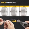 Sanding Bits for Dremel Rotary Tool，Grinding Stone Diamond Sanding Drill