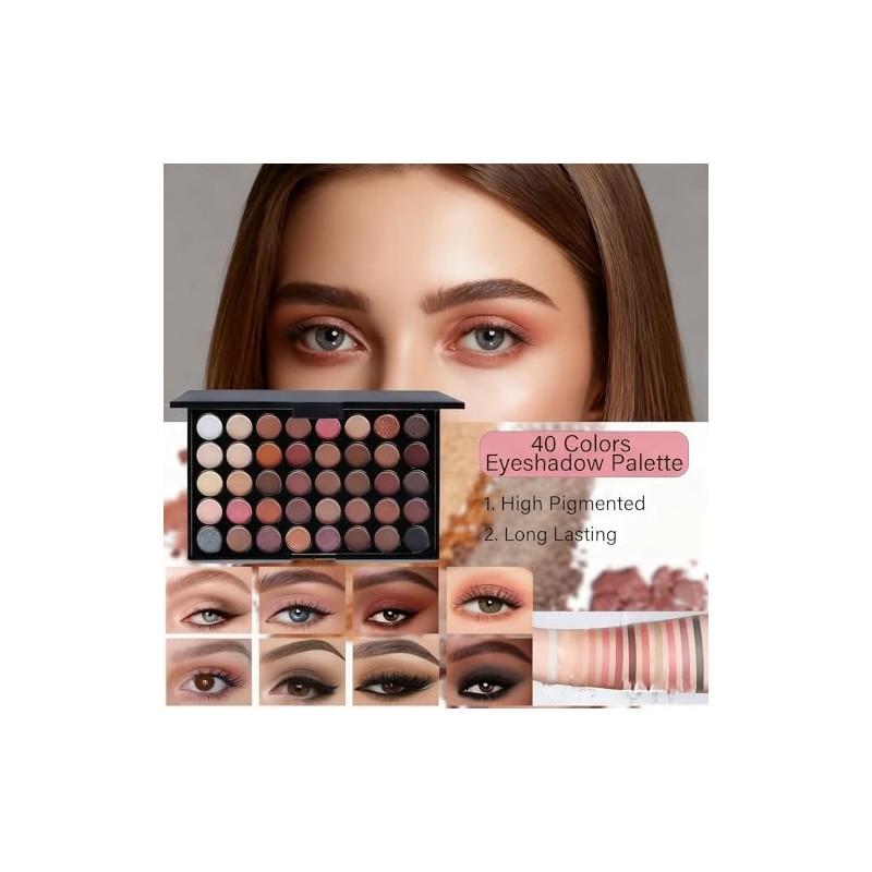 Kit Maquillaje Mujer Set Cosmético Completo Todo Uno Paquete Inicio