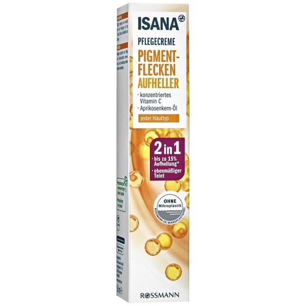 Isana Pigment Spots Whitener Care Cream 50 ml