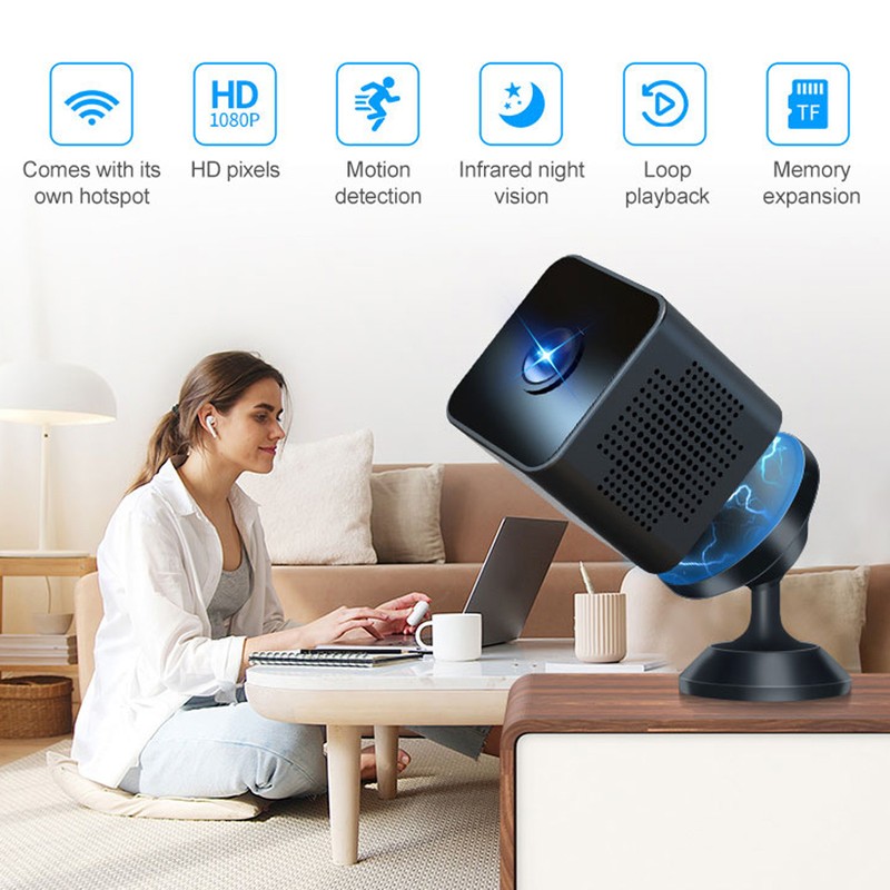 Home Surveillance Camera Smart Remote HD 1080P Motion Detection Infrared