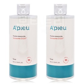Apieu Madecassoside Tetrasome Cica Toner 300ml + 300ml / 어퓨 마데카소사이드 테트라좀 시카 토너 300ml + 300ml