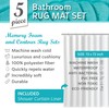 Effiliv Bathroom Rugs Set 5 Piece Memory Foam Mats +