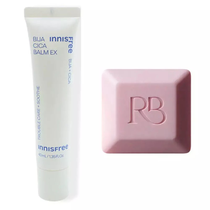 Innisfree 이니스프리 비자 시카 밤EX 40ml+향기비누 Innisfree Bizzy Cica Night