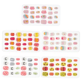 Healeved Boxes Pcs Boys and Girls Fake Nails Full Cover Nail Tips for Beauty Salons Home Use Style