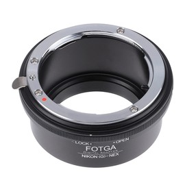 Hersmay Nikon NEX Lens Adapter Ring for Nikon F/AI/AF-S/G Mount Lens for Sony A6000 A5000 A6400 A6300 A6500 A6600 A7 A7R A7S A7II A7III A7RII A7SII A7IV A9 NEX3 NEX5 NEX5 X-5N NEX6 nex7