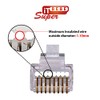 ITBEBE Paquete de 100 Conectores RJ45 de Paso A Través