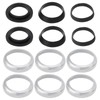 VGOL 2 Sets Rubber Wedge Seal Flat Seal Set with