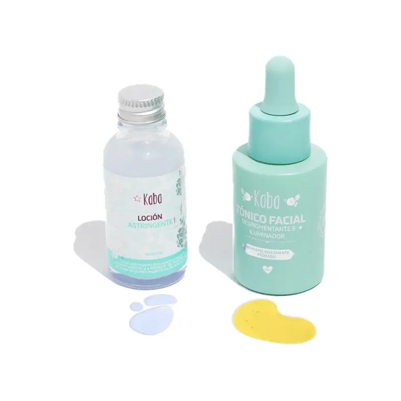 Kit Facial Kaba Loción Astringente Tónico Despigmentante