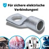 Cembre A14-M12 Pipe Cable Lug 70 mm² M12 Uninsulated Tin-Plated