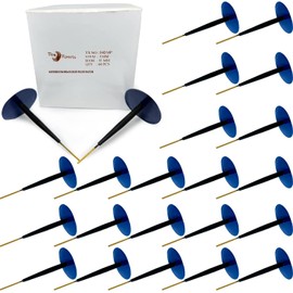 Tire Xperts 40 Pieces Box (1/4 x 2 1/64) 100% Brass Rod Tubeless Tire Repair Patch Plug Mushroom Plug Kit Rubber Puncture Repair (1/4 x 2 1/64)