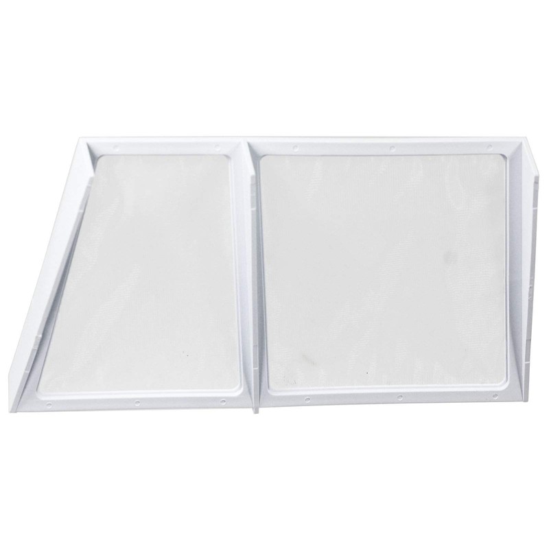 SPARES2GO Fluff Lint Filter Compatible with White Knight Tumble Dryer