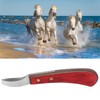 Duokon Hoof Knife Loop Blade Sharpened Hoofing Knife Straight Blade