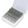 100Pcs Rubber Grinding Head Polishing Bit Various Sizes Accessory Set