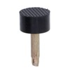 120Pcs High Heel Tip Caps TPU Polyurethane Iron Shoes Repairing