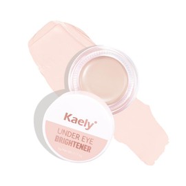 Kaely Under Eye Brightener, Under Eye Concealer for Older Women, Color Correcting Pot Concealer for Dark Circles Brighten Makeup, corrector de ojeras, Vegan & Cruelty-Free, 03 Ivory White Shimmer