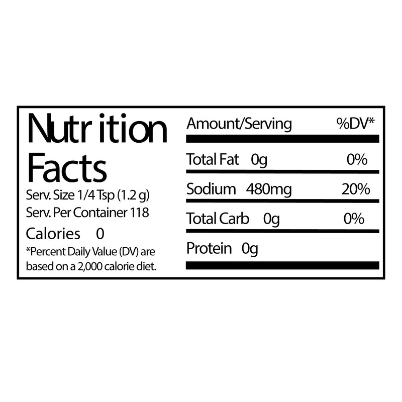 Viva Doria Cherrywood Smoked Sea Salt, Fine Grain, 5 Oz