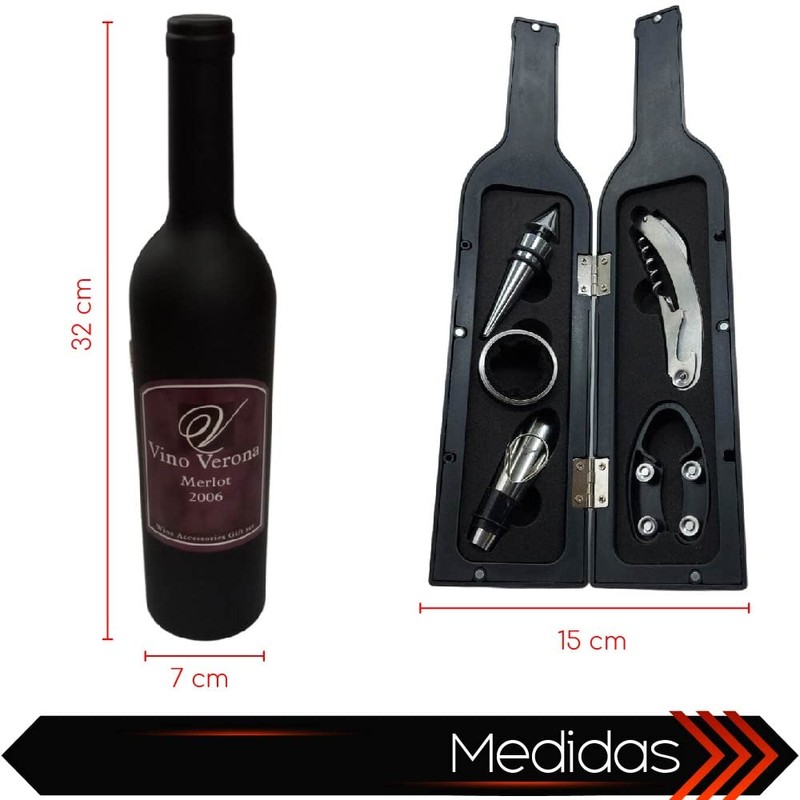 RD ROYAL COOK Set DE Vino Juego DE Accesorios para