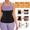 AOOWU Waist Trainer Corset, Postpartum Belly Wrap, C Section Recovery