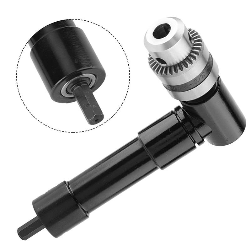 Right Angle Drill Attachment, Right Angle Adapter, 90 Degree Right