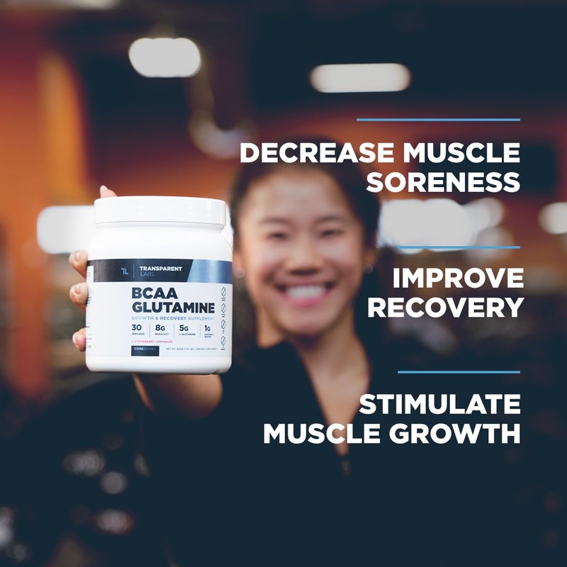 Transparent Labs Transparent Labs BCAA Glutamine - 8000 Mg of