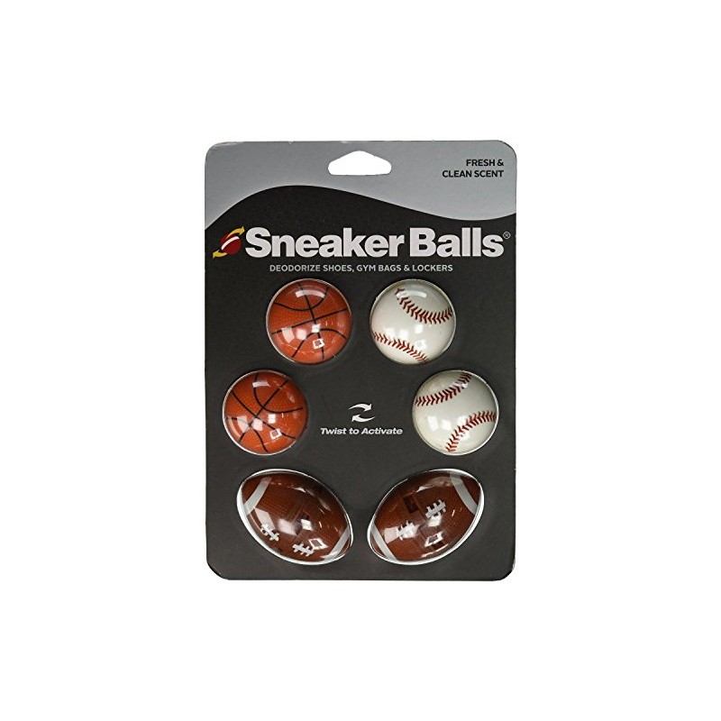 Sneaker Balls Odor-Fighting Shoe Fresheners, Eliminates Unpleasant Smells, Perfect For