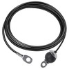 LFJ Replacement Gym Cable with Stopper Ball Fitness Pulley Cable