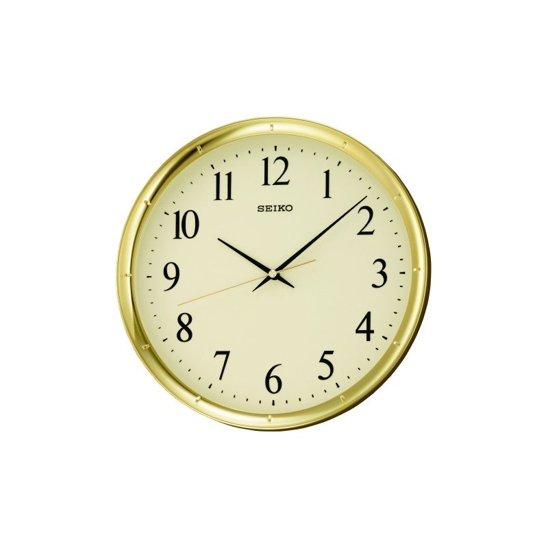 Seiko Round Arabic Numerals Wall Clock