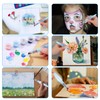 BOHUIZ 8Pcs Watercolor Brush Pens, Refillable Water Brush Pens