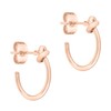 Liebeskind Hoop Earrings, Stainless Steel, none